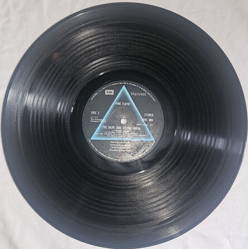 Thumbnail: Pink Floyd - The Dark Side Of The Moon (LP, Album, RP, 4th) (Harvest, Harvest)