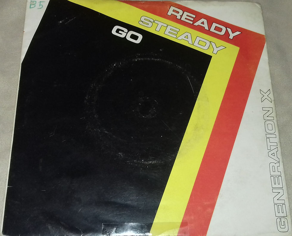 Generation X - Ready Steady Go (7", Single) (Chrysalis)