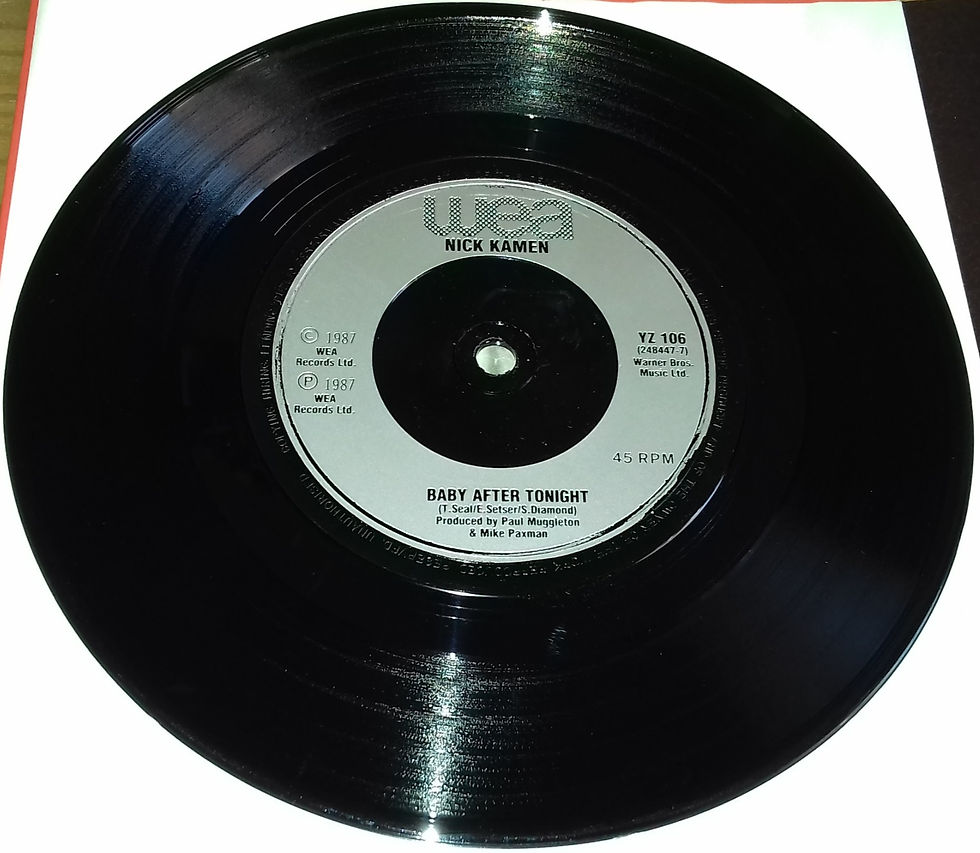 ภาพขนาดย่อ: Nick Kamen - Loving You Is Sweeter Than Ever (7", Ltd) (WEA)