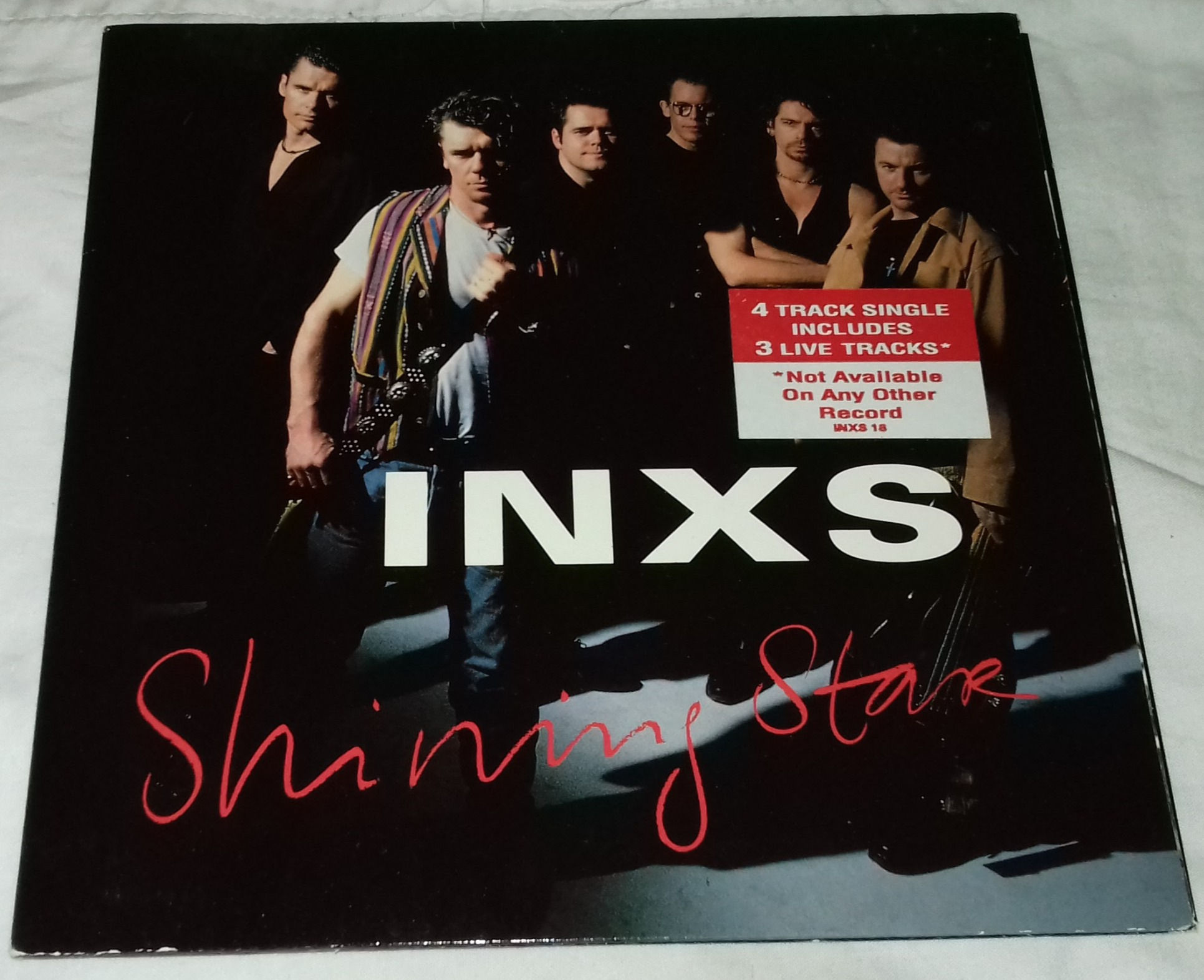 INXS - Shining Star (7", Single, Sil) (Mercury, Mercury)