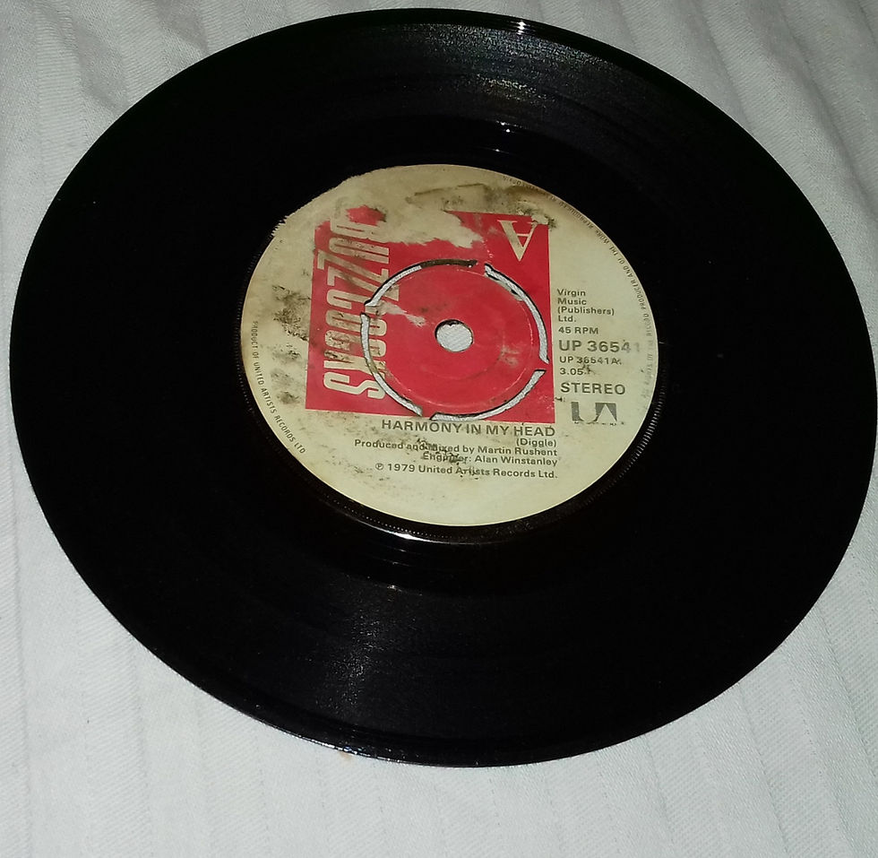 Buzzcocks - Harmony In My Head (7", Single, Red) (United Artists Records)