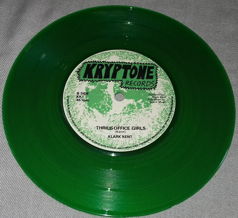 サムネイル： Klark Kent  - Don't Care (7", Gre) (Kryptone Records)