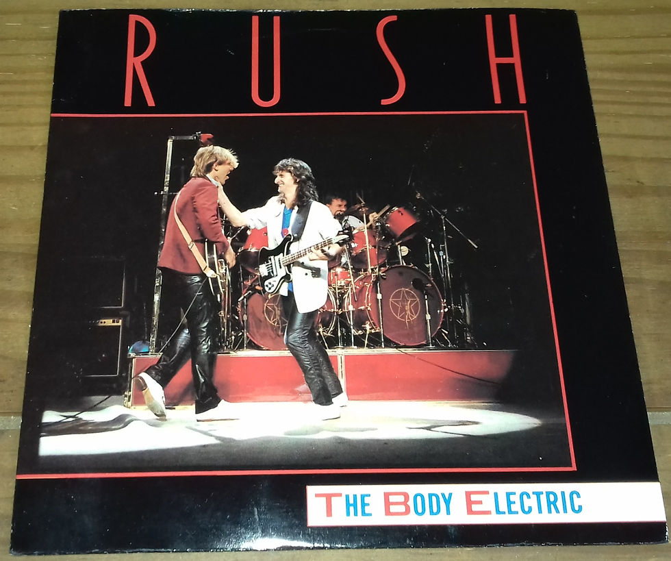 Rush - The Body Electric (7", Pap) (Vertigo)