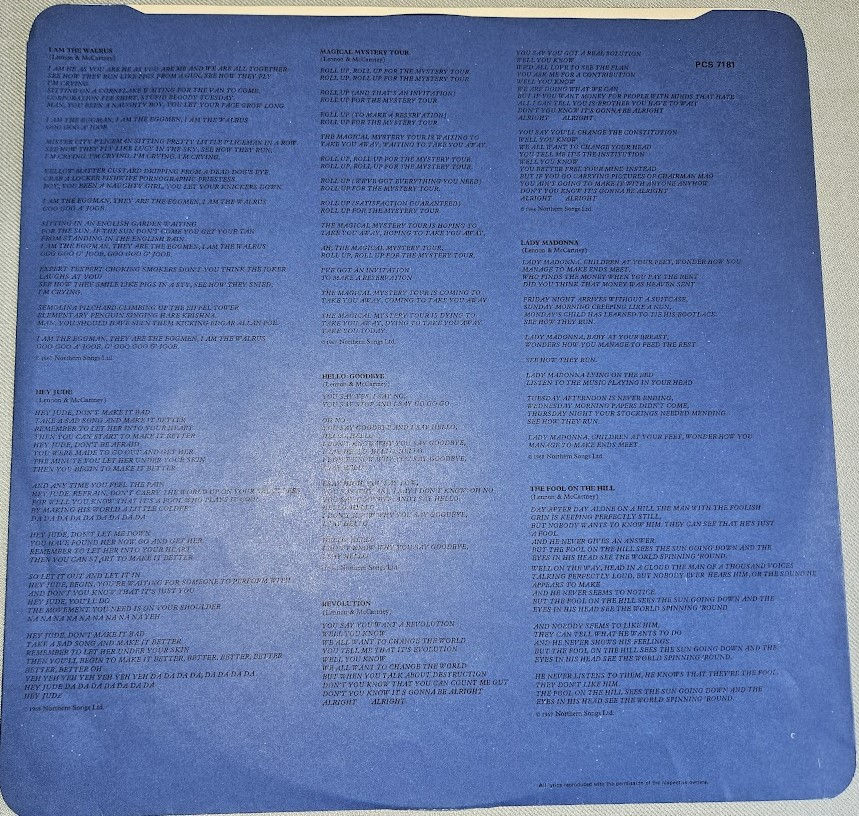 ภาพขนาดย่อ: The Beatles - 1967-1970 (2xLP, Comp, RE, Blu) (Apple Records, Apple Records)