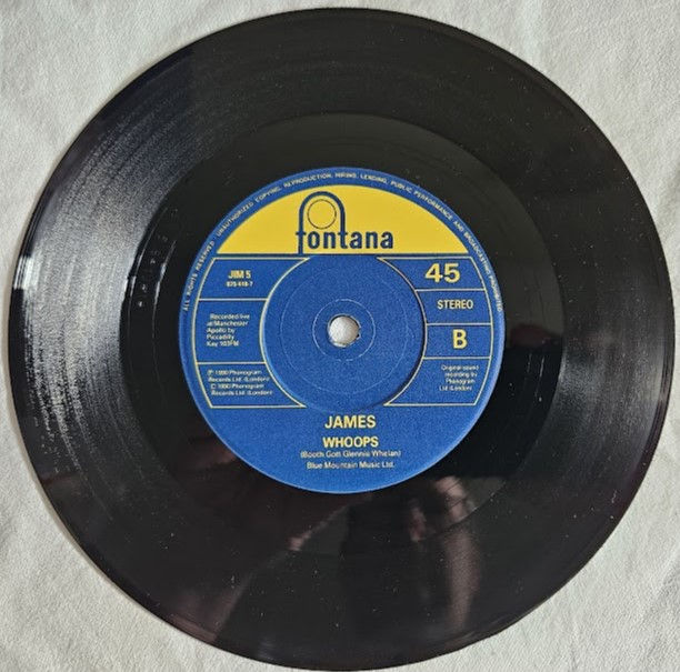Miniatyrbild: James - How Was It For You? (7", Single, Pap) (Fontana, Fontana)