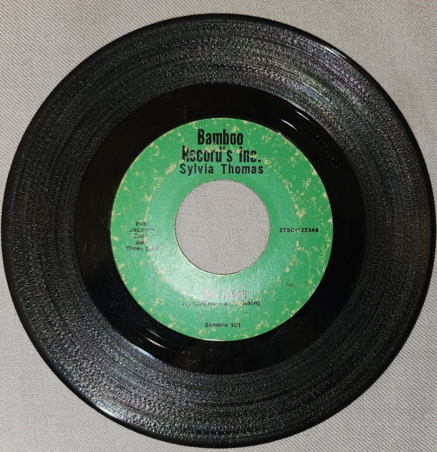 Sylvia Thomas - So Will I (7", Gre) (Bamboo Records (4))