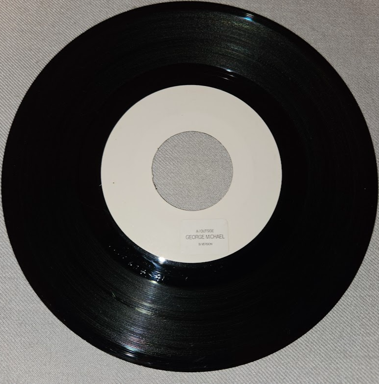 George Michael - Outside (7", Jukebox, W/Lbl) (Epic)