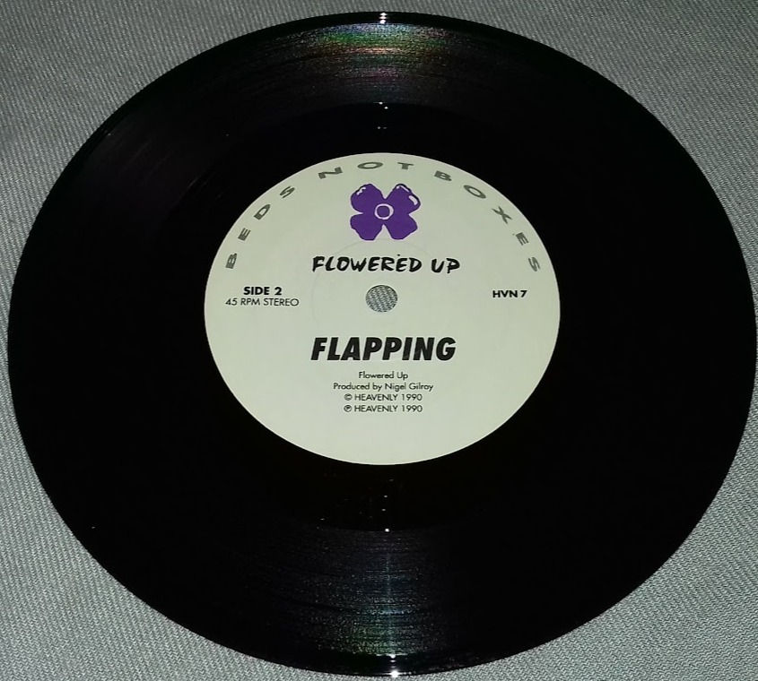 Miniatyrbild: Flowered Up - Phobia (7", Single) (Heavenly)