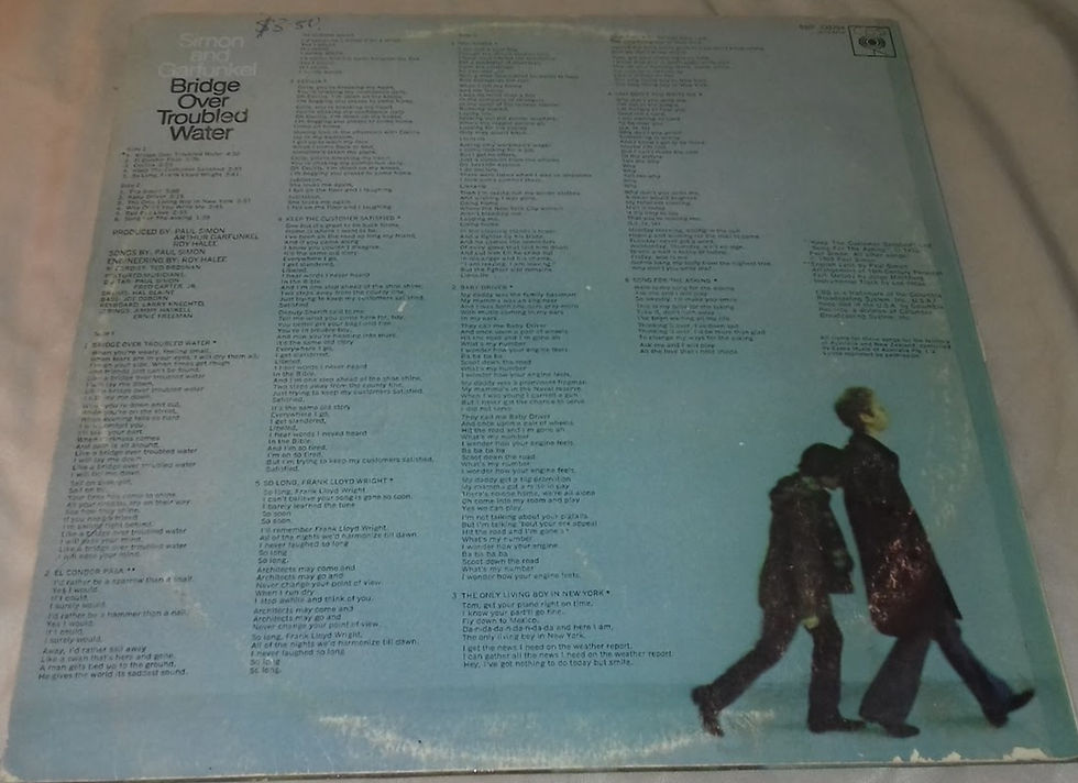 Miniaturbild: Simon And Garfunkel* - Bridge Over Troubled Water (LP, Album) (CBS, CBS)