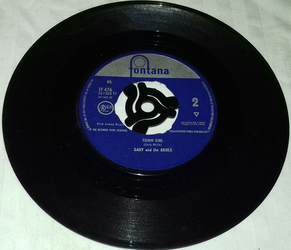 ภาพขนาดย่อ: Gary and the Ariels - Say You Love Me (7", Single) (Fontana)