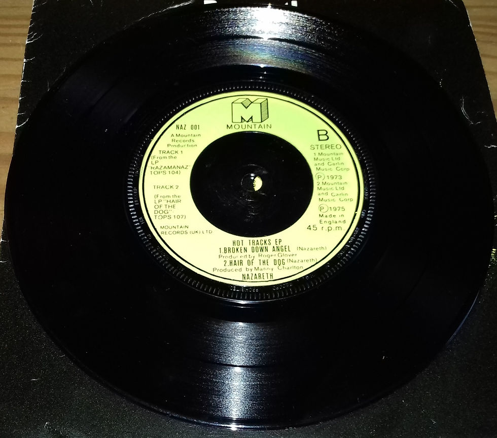 Miniaturbild: Nazareth  - Hot Tracks (7", EP, Oli) (Mountain, Mountain)