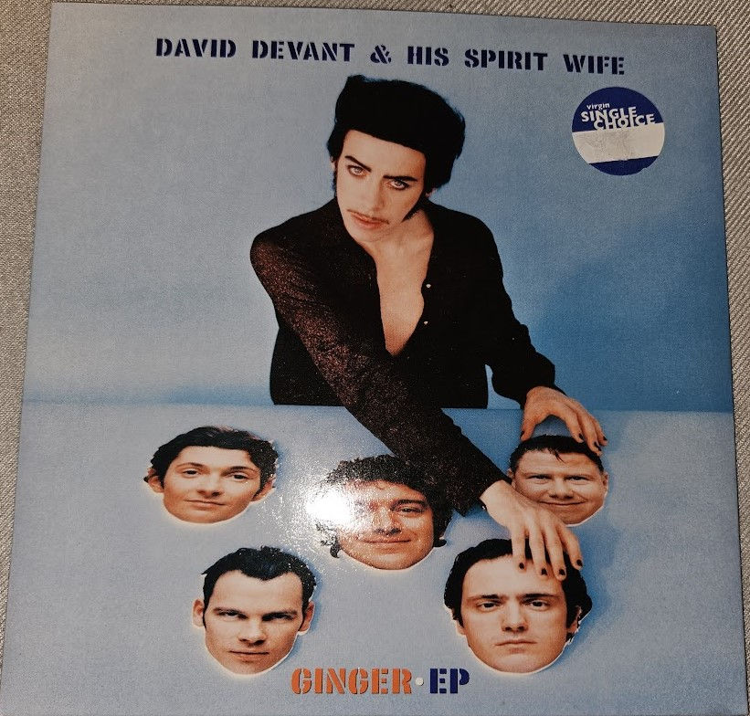 David Devant And His Spirit Wife - Ginger EP (7", EP, Ltd, Num, Ora) (Kindness R