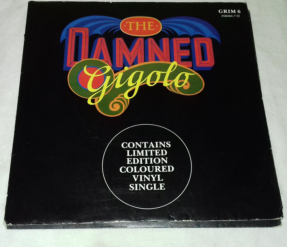 The Damned - Gigolo (7", Single, Ltd, Yel) (MCA Records)