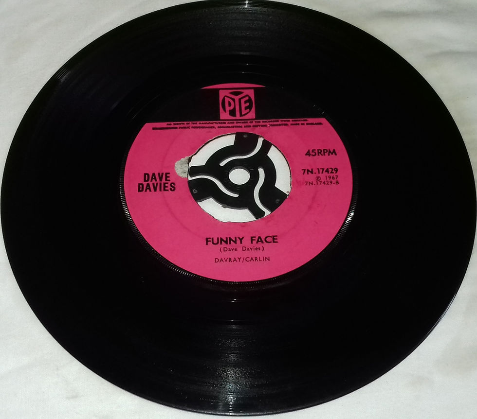ภาพขนาดย่อ: Dave Davies - Suzanah's Still Alive (7") (Pye Records)
