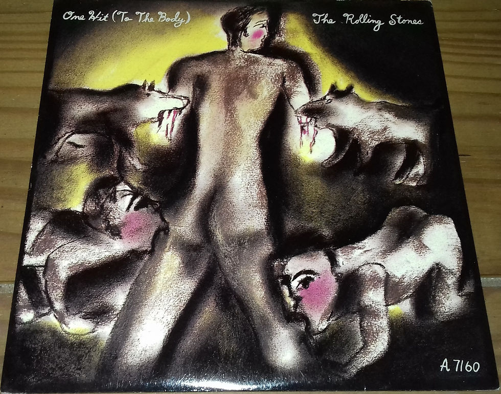 The Rolling Stones - One Hit (To The Body) (7", Single) (Rolling Stones Records)