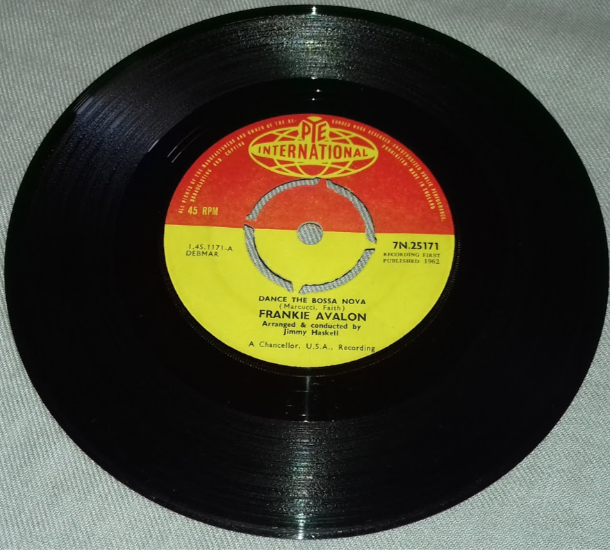Frankie Avalon - Dance The Bossa Nova (7") (Pye International)