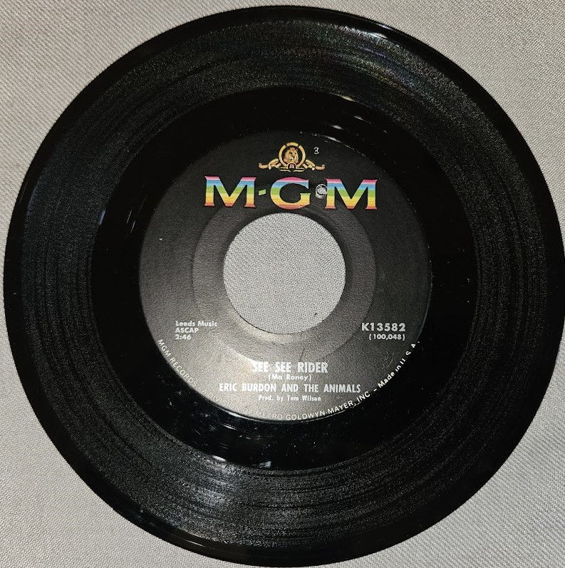 Eric Burdon And The Animals* - See See Rider (7", Single, Aud) (MGM Records)