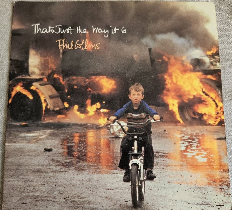 Phil Collins - That's Just The Way It Is (7", Pap) (Virgin)