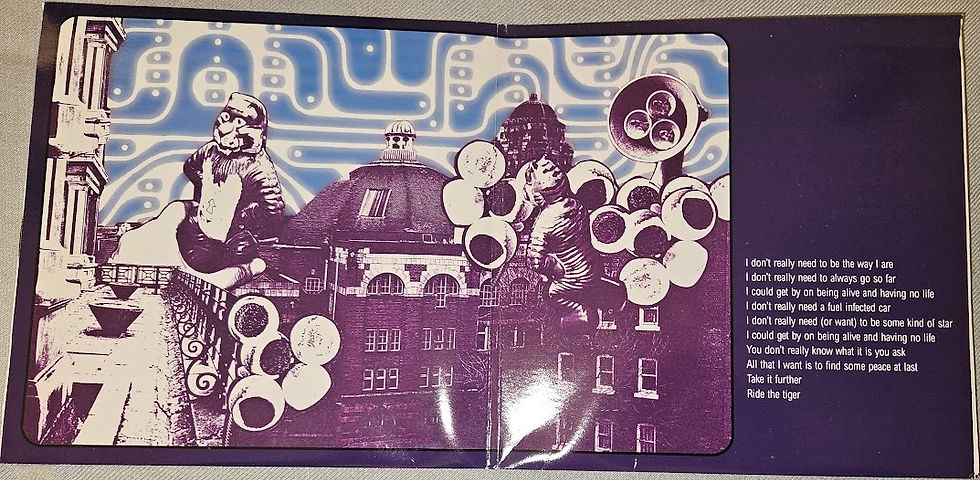Pikkukuva: The Boo Radleys - Ride The Tiger (7", Single, Ltd, Num) (Creation Records)