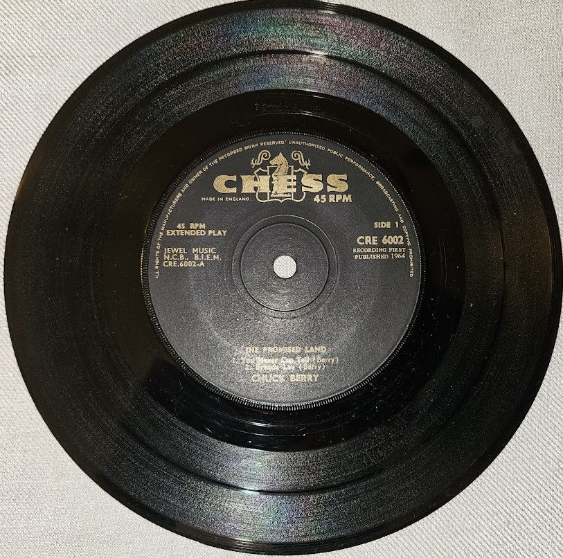 Chuck Berry - The Promised Land (7", EP, Mono) (Chess)