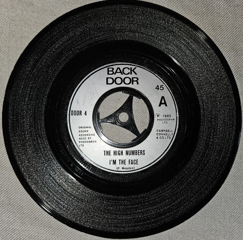 The High Numbers - I'm The Face / Zoot Suit (7", Single, RE, Lar) (Back Door)