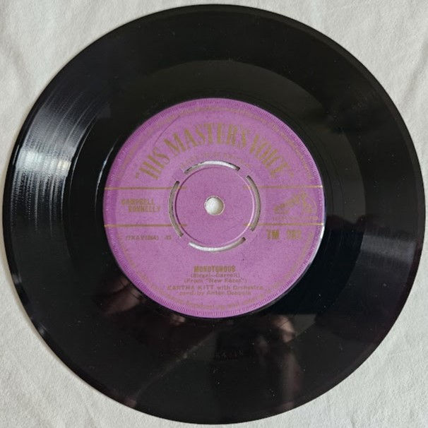 Pikkukuva: Eartha Kitt - African Lullaby (7", Single) (His Master's Voice)
