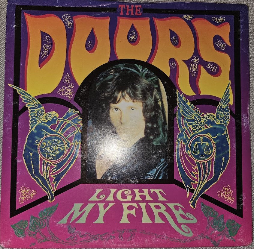 The Doors - Light My Fire (7", Single, RE, Pap) (Elektra, Elektra)