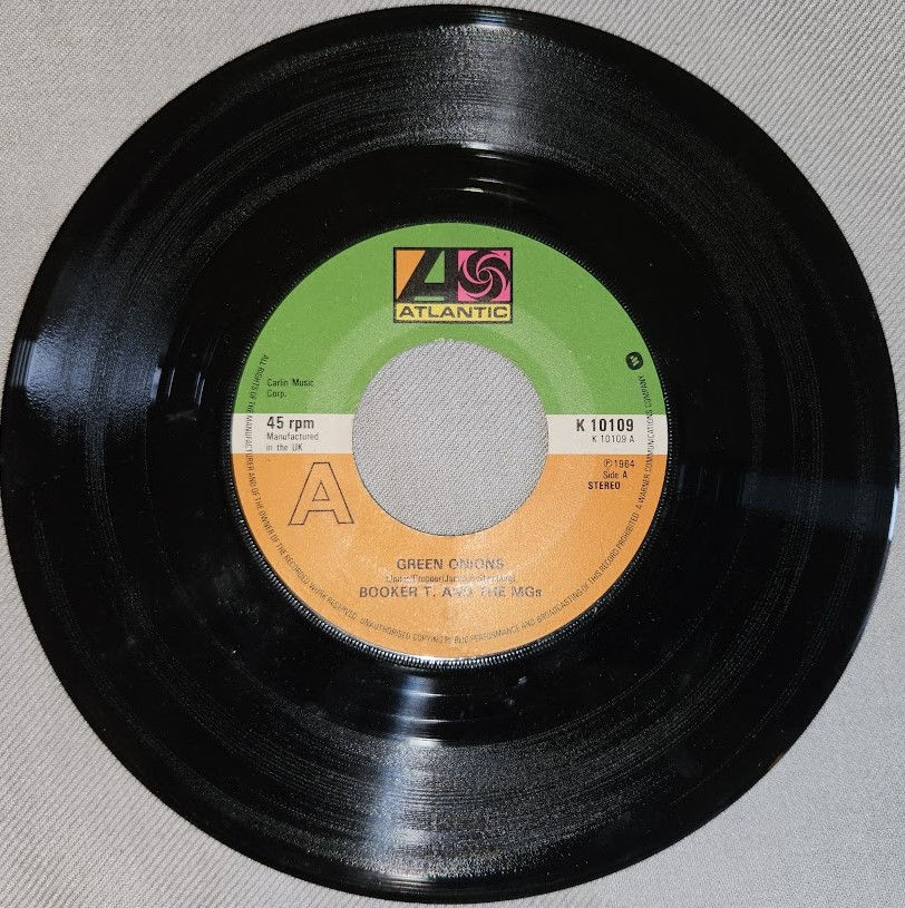 Booker T & The MG's - Green Onions / Boot Leg (7", Single, RE) (Atlantic)