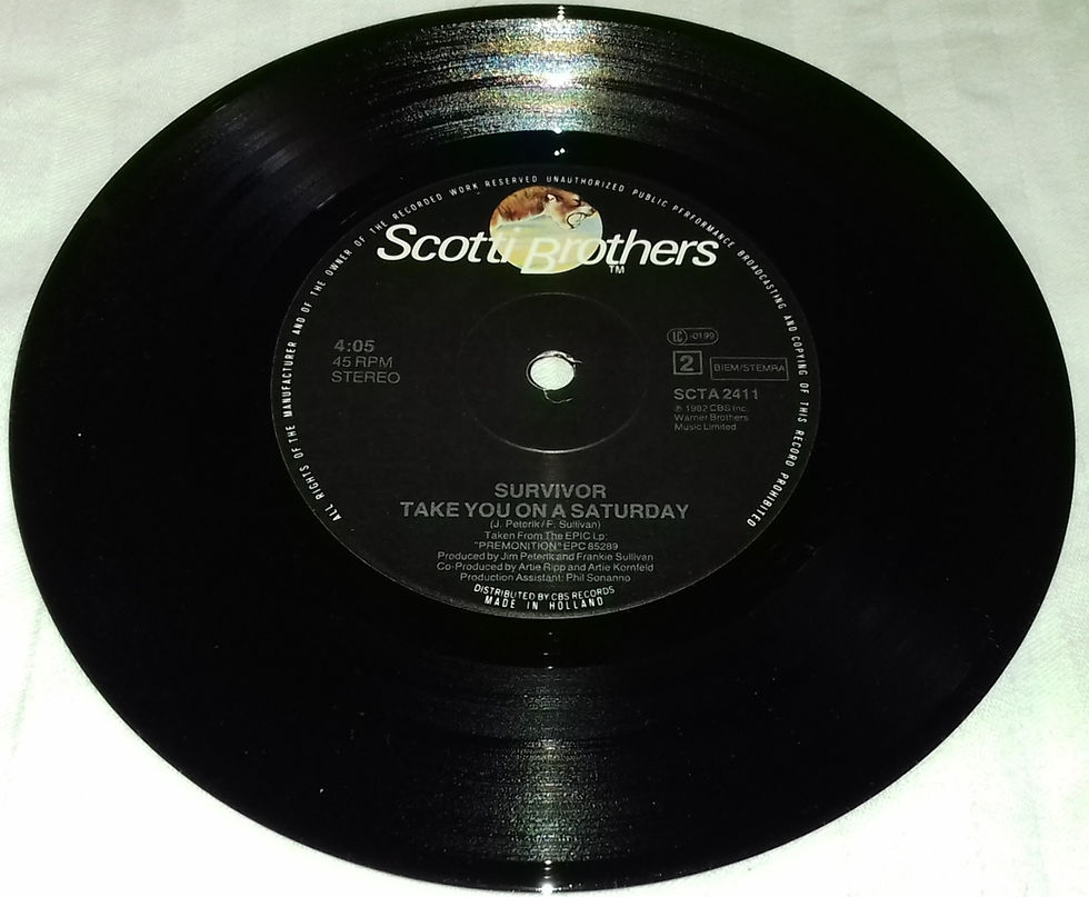 Miniatura: Survivor - Eye Of The Tiger (7") (Scotti Bros. Records)