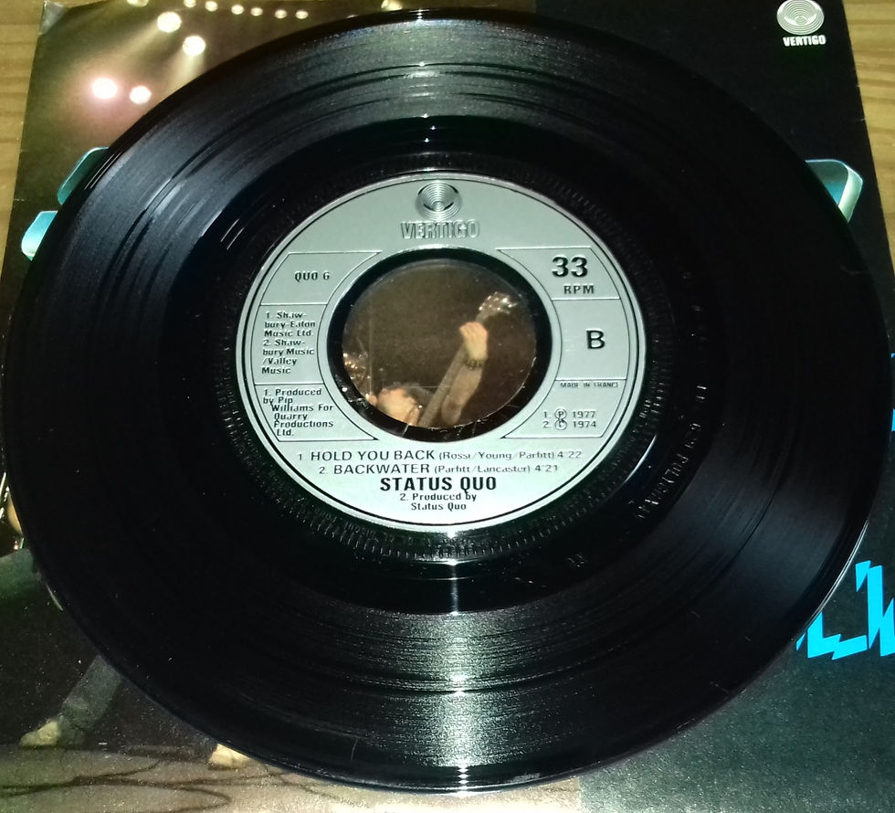 ภาพขนาดย่อ: Status Quo - Rock N' Roll (7", Single, Pic) (Vertigo)
