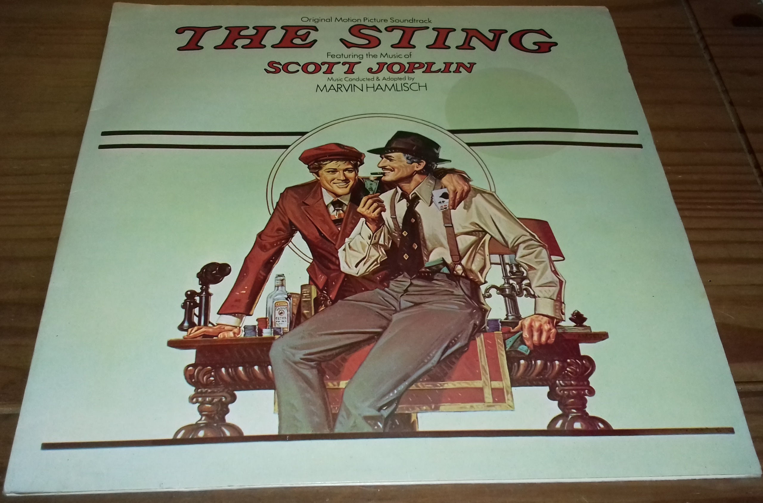 Marvin Hamlisch - The Sting (Original Motion Picture Soundtrack) (LP, Album) (M