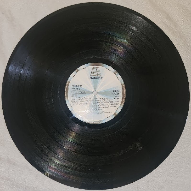 Pikkukuva: Stevie Wonder - Jungle Fever - Music From The Movie (LP, Album) (Motown)