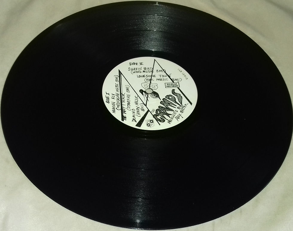 Pikkukuva: The Cramps - Gravest Hits (12", EP) (Illegal Records (2))