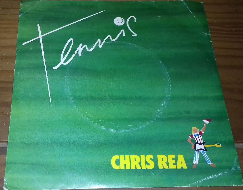 Chris Rea - Tennis (7", Single, Red) (Magnet (2))