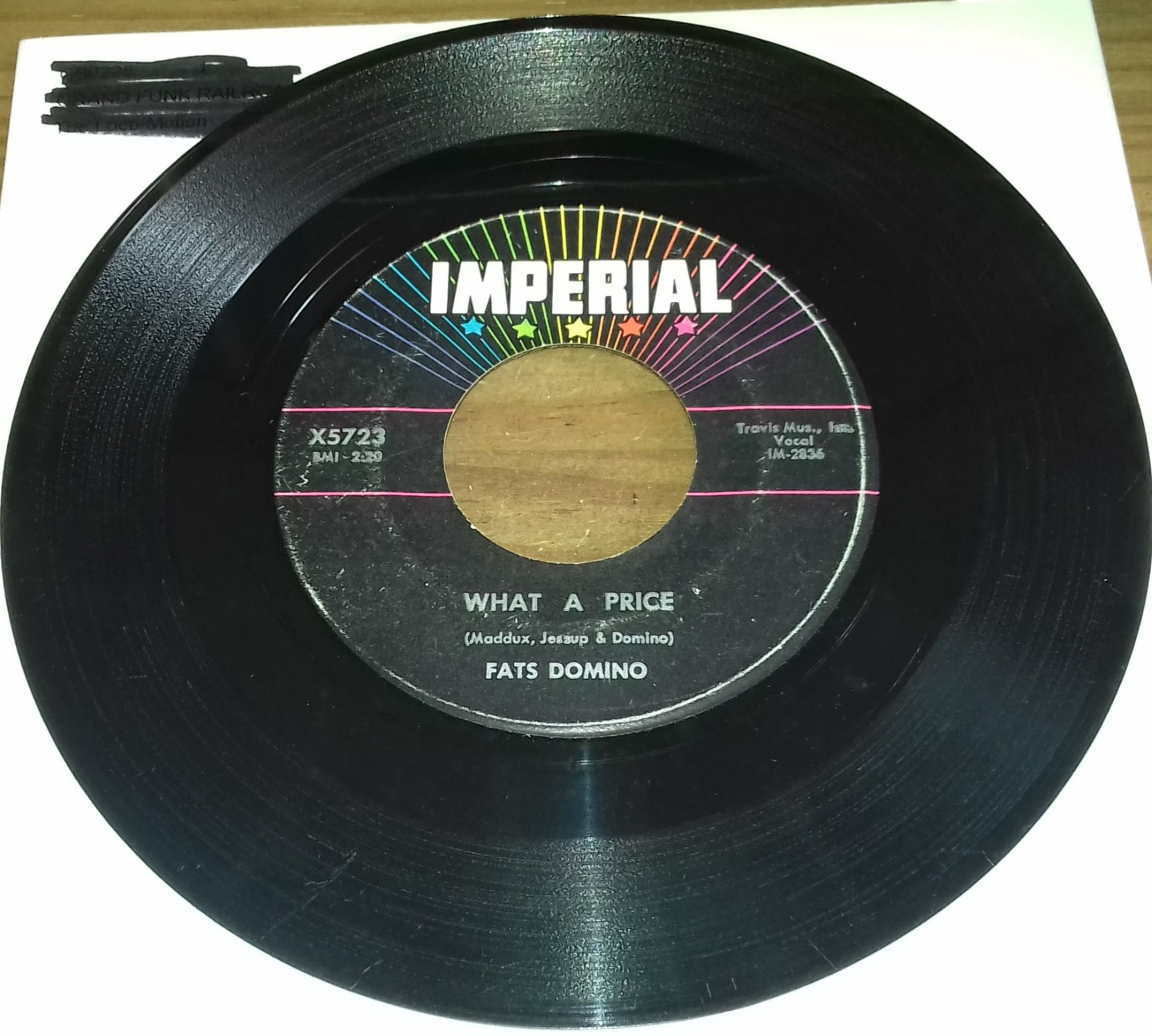 Fats Domino - What A Price / Ain't That Just Like A Woman (7") (Imperial)