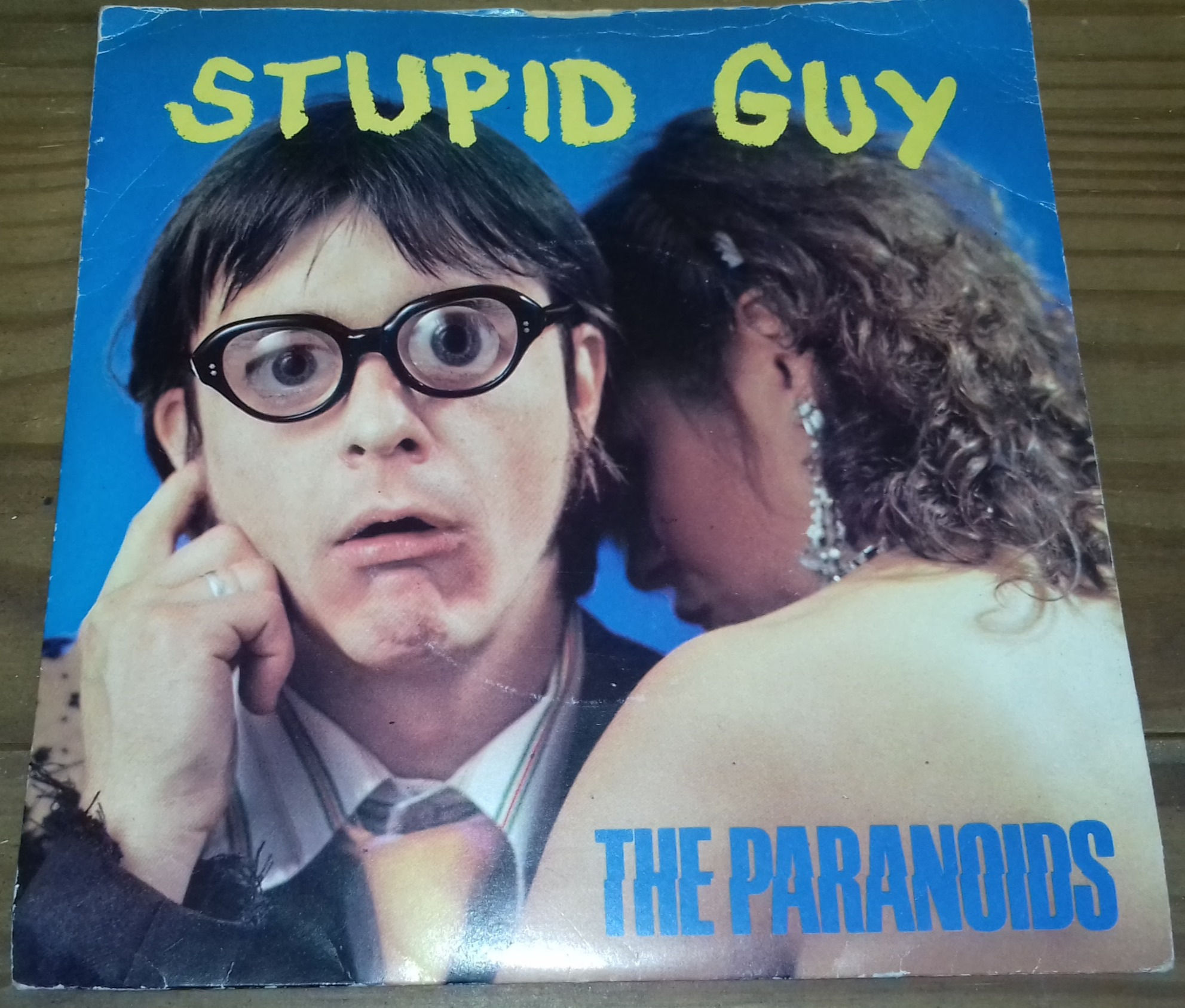 The Paranoids - Stupid Guy (7", Promo, 4 P) (Hurricane Records (2))