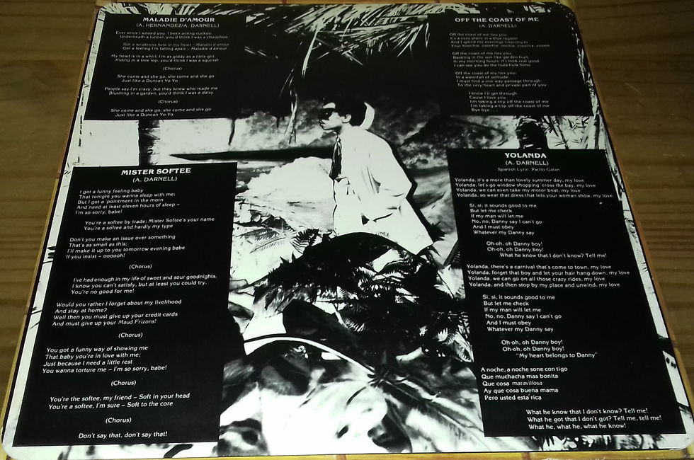 Miniatyrbild: Kid Creole And The Coconuts - Off The Coast Of Me (LP, Album) (ZE Records, Isla