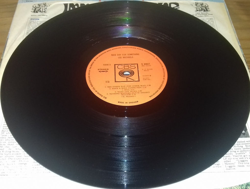 Miniaturbild: Lee Michaels - Nice Day For Something (LP, Album) (CBS)