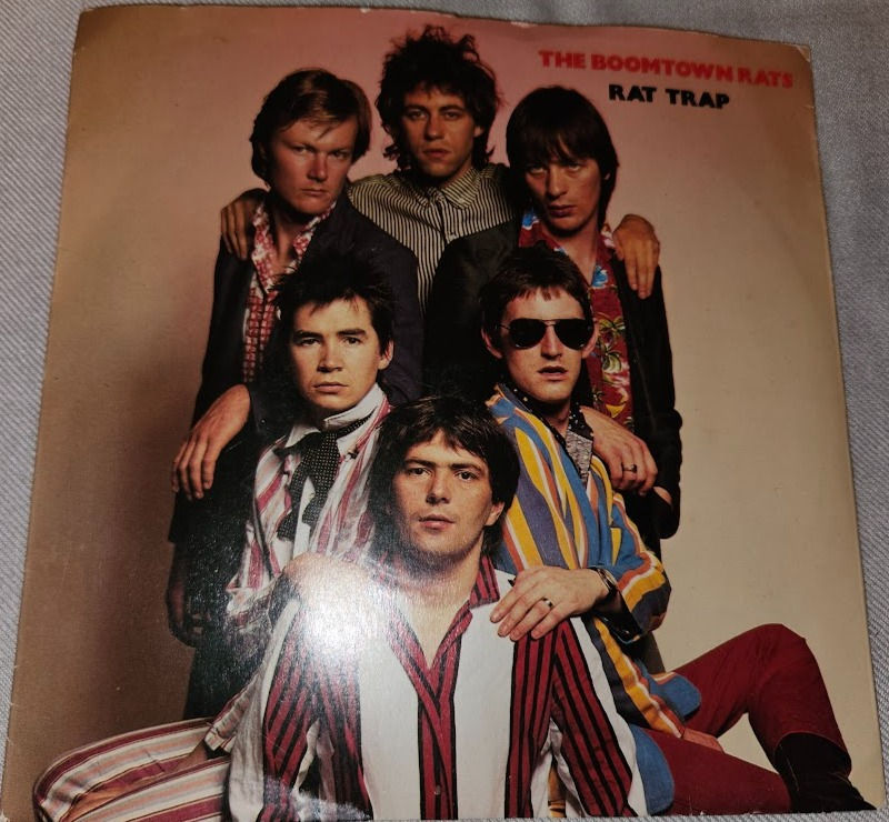 The Boomtown Rats - Rat Trap (7", Single) (Ensign)