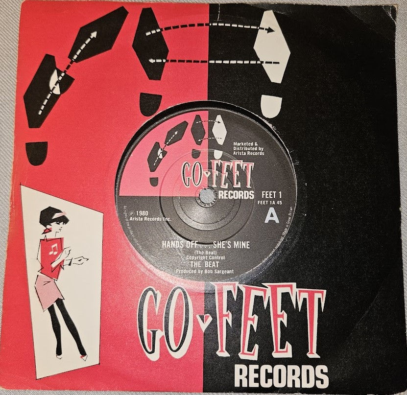 The Beat - Hands Off... She's Mine / Twist And Crawl (7", Single, Pap) (Go-F