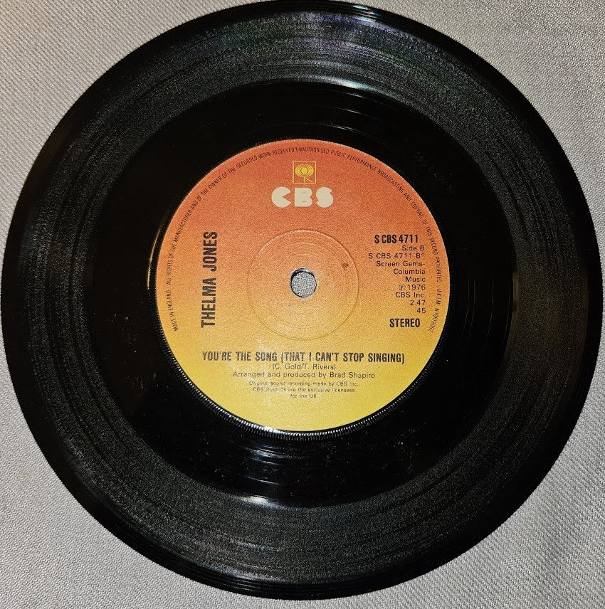 Miniaturbild: Thelma Jones - Salty Tears (7", Single) (CBS)