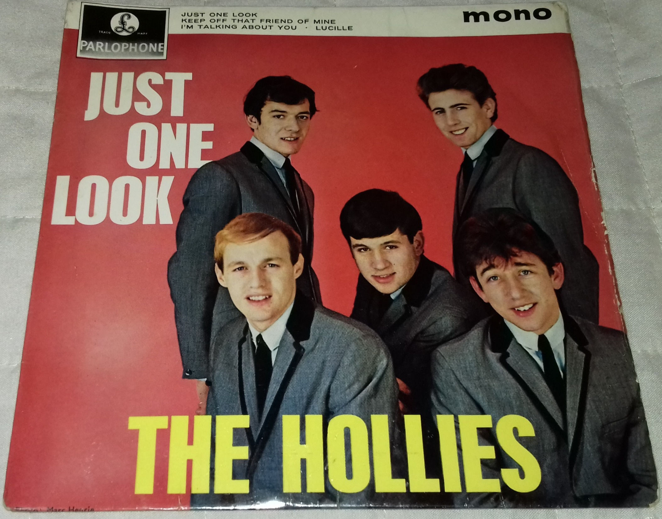 The Hollies - Just One Look (7", EP, Mono) (Parlophone)