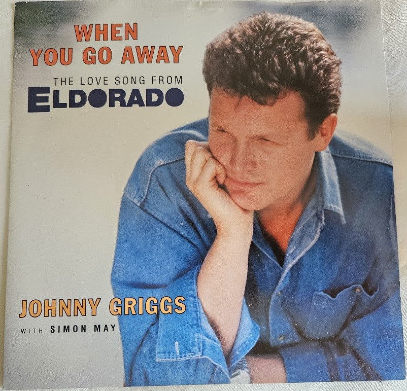 Johnny Griggs With Simon May - When You Go Away (7", Single) (The Hit Label)