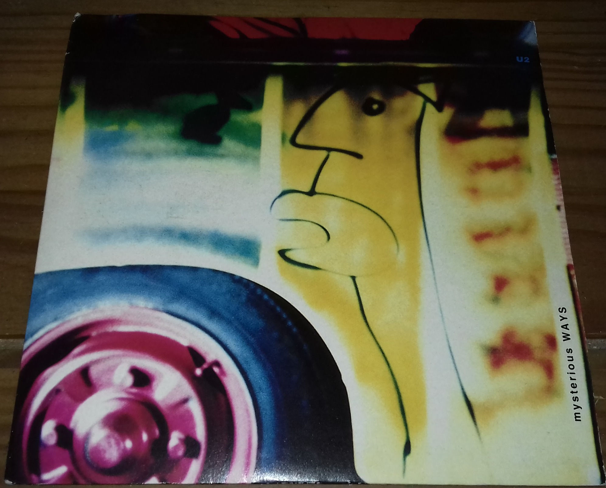 U2 - Mysterious Ways (7", Single) (Island Records, Island Records)