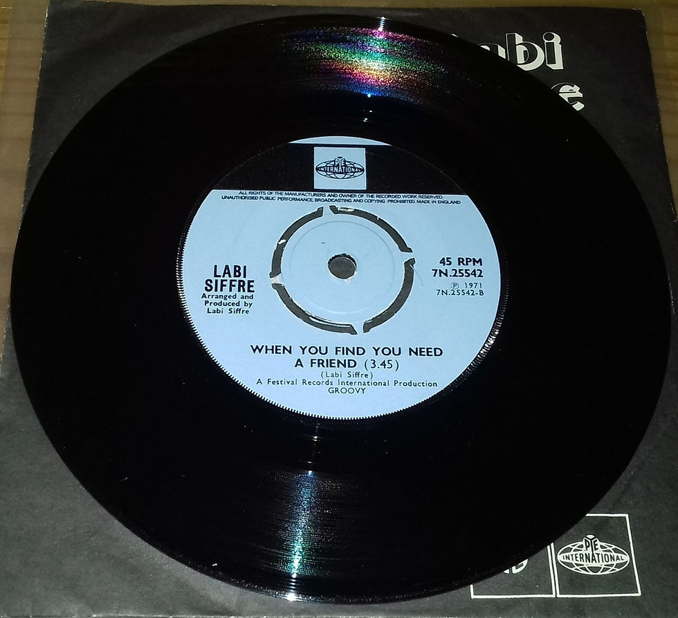 ภาพขนาดย่อ: Labi Siffre - Thank Your Lucky Star (7", Single, 4-P) (Pye International)