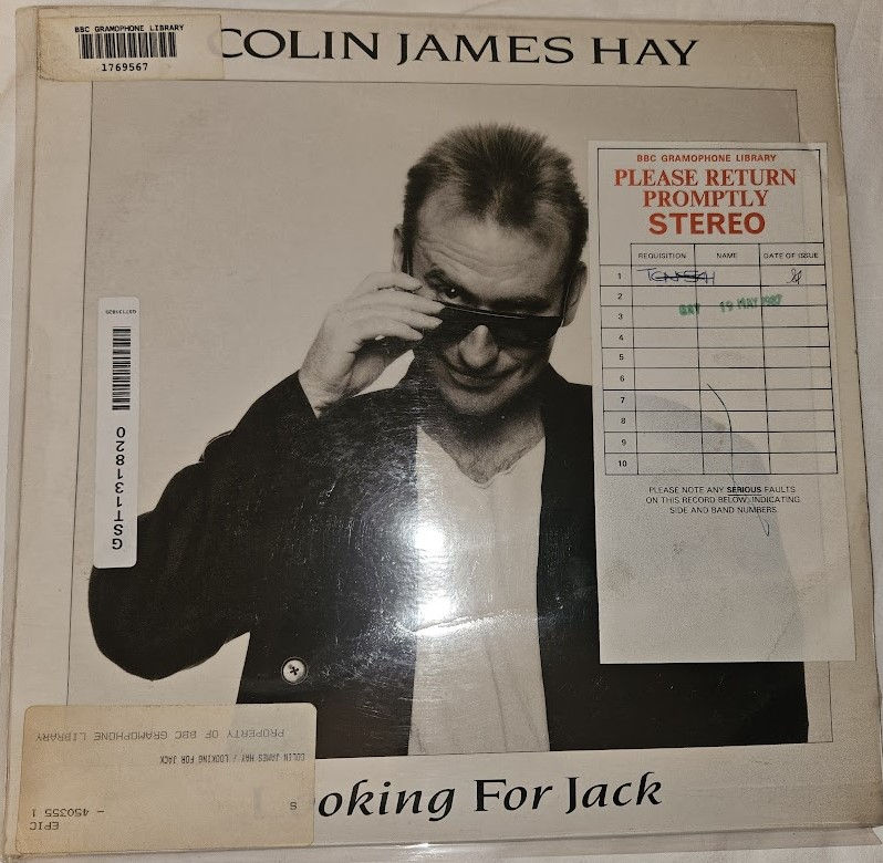 Colin James Hay* - Looking For Jack (LP, Album) (EPIC)