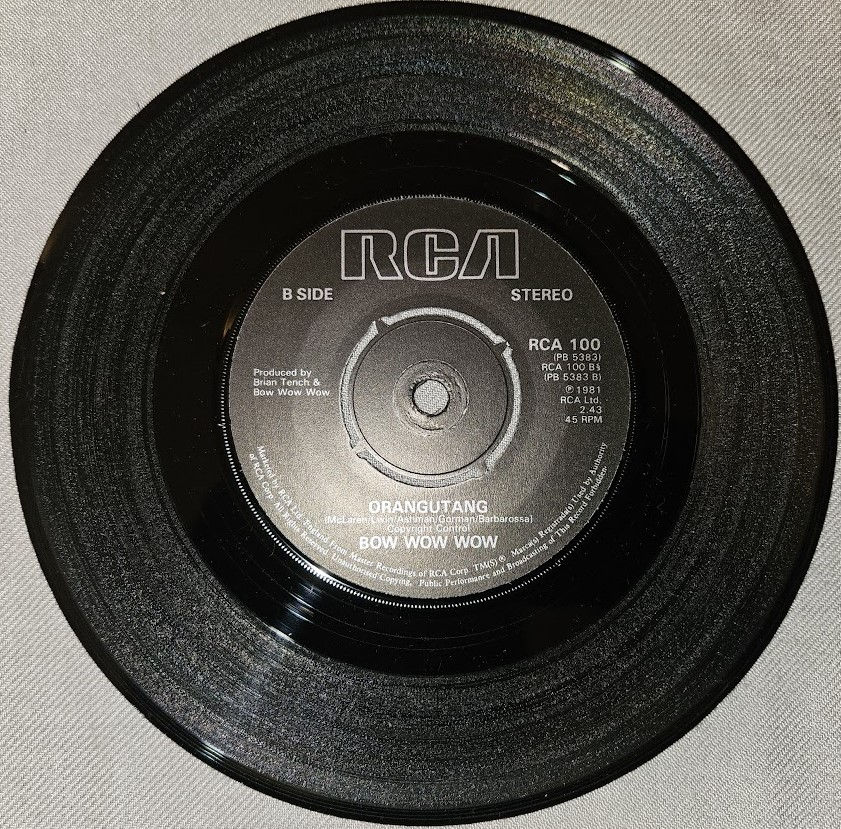 Miniature : Bow Wow Wow - Prince Of Darkness (7", Single, Pos) (RCA, RCA)