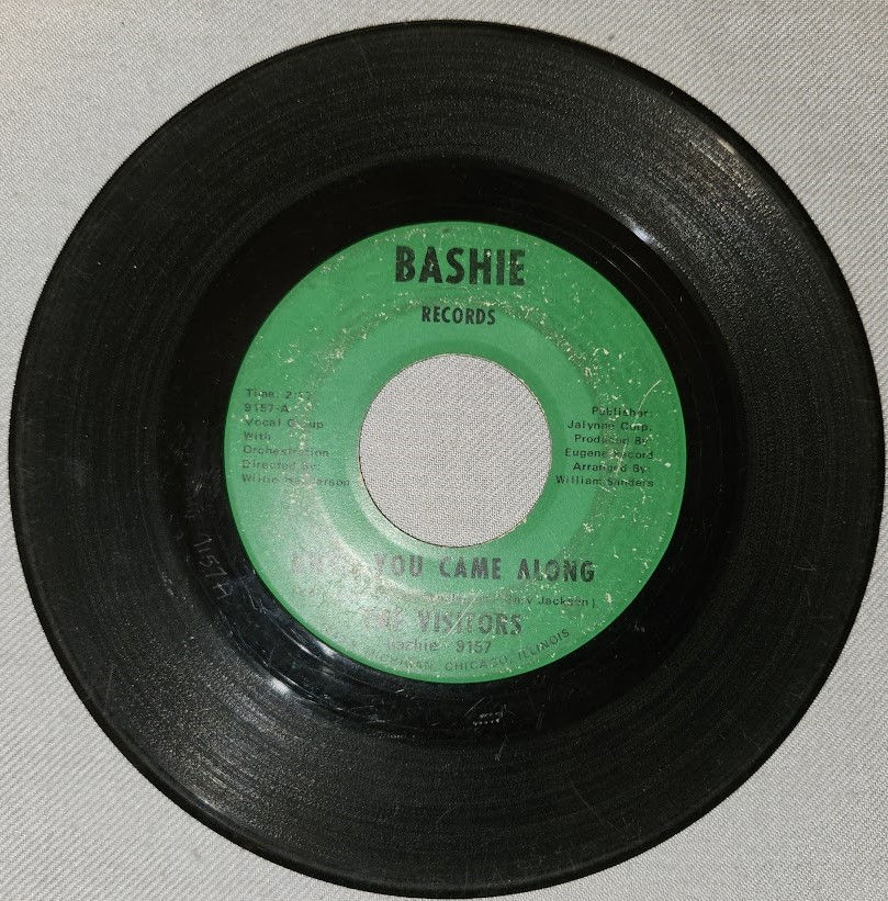 The Visitors - Until You Came Along (7") (Bashie Records)