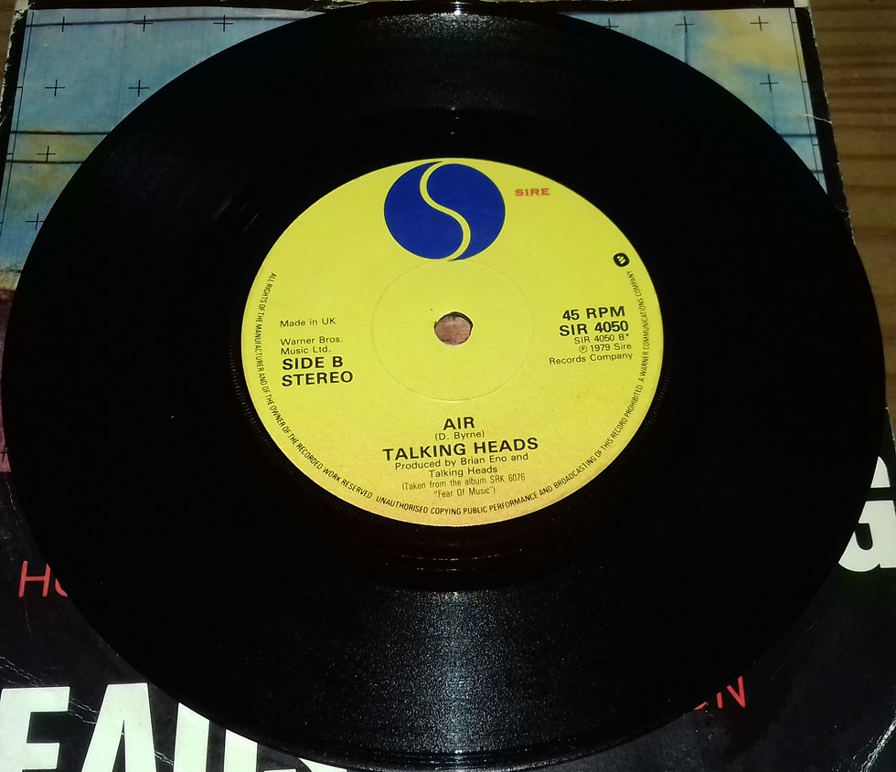 Miniaturbild: Talking Heads - Houses In Motion (7", Single) (Sire)