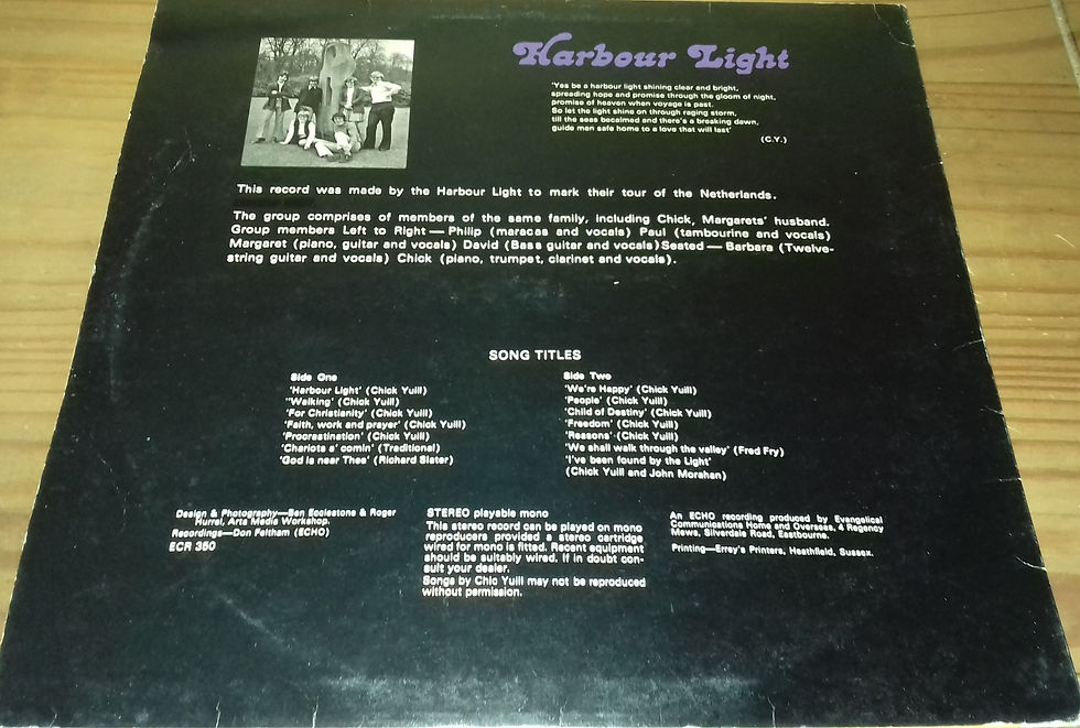 Miniature : Harbour Light* - Harbour Light (LP) (Echo (12))